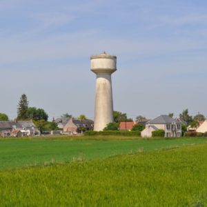 Château d'eau de la commune de Cravant (45)