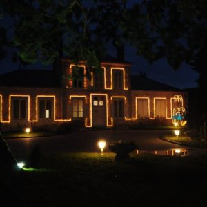 Illuminations de la Mairie de Cravant (45)